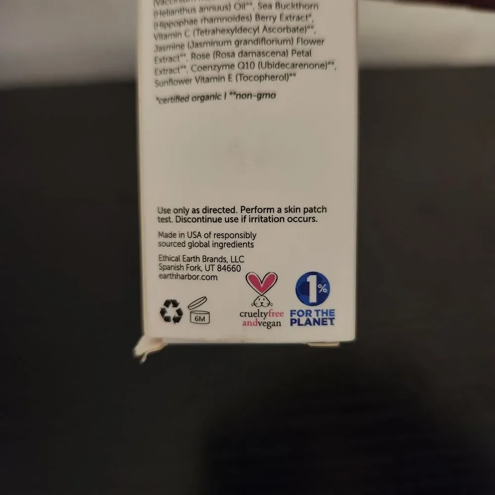 Earth Harbor Calypso Vitamin C Moisture Elixir Sea Berry + COQ10 1.0fl.oz